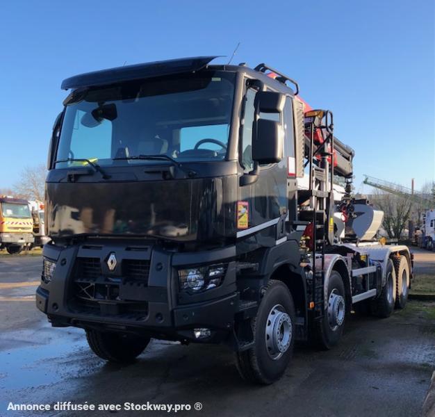 Photo Renault K480 Medium 13L E6 8x4 GRUE PALFINGER PK 24.001 SLD5 image 2/42
