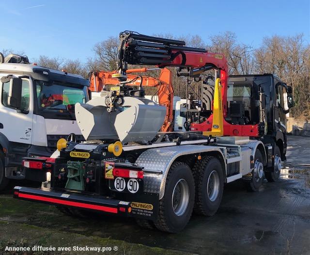 Photo Renault K480 Medium 13L E6 8x4 GRUE PALFINGER PK 24.001 SLD5 image 3/42