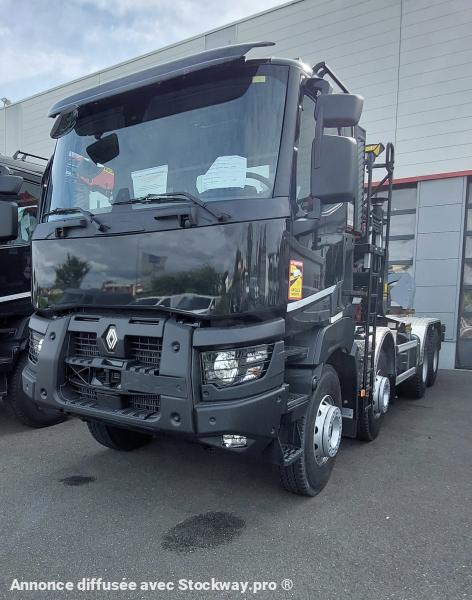 Photo Renault K480 Medium 13L E6 8x4 GRUE PALFINGER PK 24.001 SLD5 image 34/42
