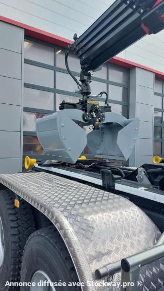 Photo Renault K480 Medium 13L E6 8x4 GRUE PALFINGER PK 24.001 SLD5 image 38/42