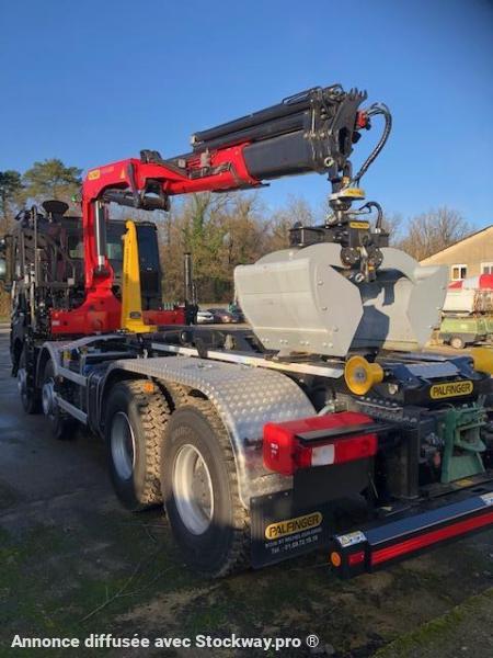 Photo Renault K480 Medium 13L E6 8x4 GRUE PALFINGER PK 24.001 SLD5 image 4/42
