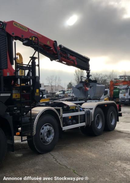 Photo Renault K480 Medium 13L E6 8x4 GRUE PALFINGER PK 24.001 SLD5 image 5/42