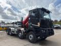 Camion Renault K480 Medium 13L E6 8x4 GRUE PALFINGER PK 24.001 SLD5 Polybenne