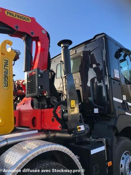 Photo Renault K480 Medium 13L E6 8x4 GRUE PALFINGER PK 24.001 SLD5 image 9/42