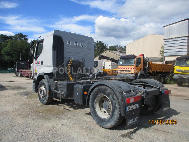 Ensemble routier Renault premium 450 lander Benne Benne TP