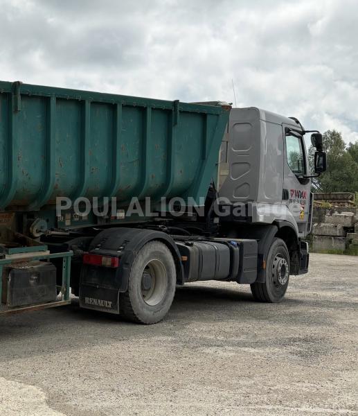 Ensemble routier Renault premium 450 lander Benne Benne TP