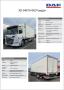 Camion DAF 340 FA 4X2 Porteur + Fourgon plywood LEBRUN haynon DHOLLANDIA cabine XD Fourgon