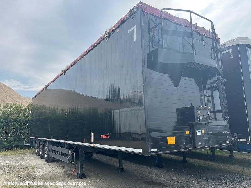 Benalu jumboliner 13400 1-er essieu relevable, autovireur fond mouvant