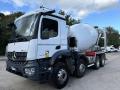 Camion Mercedes PORTEUR 8X4 AROCS 3240 TOUPIE STETTER AM 9/8 FHC - LL Malaxeur toupie