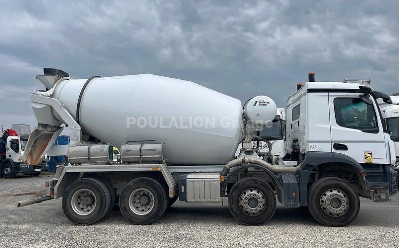 Camion Mercedes PORTEUR 8X4 AROCS 3240 TOUPIE STETTER AM 9/8 FHC - LL Malaxeur toupie