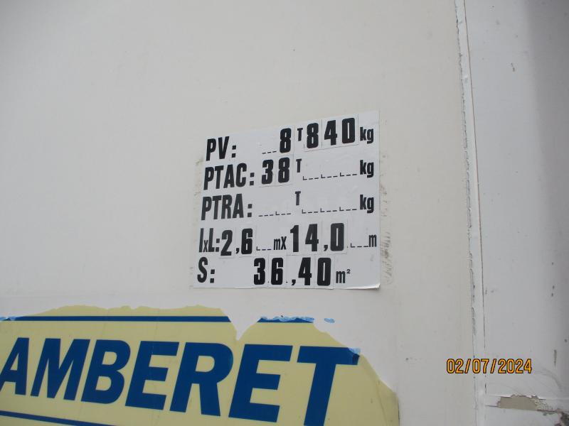 Naczepa Lamberet FG TD