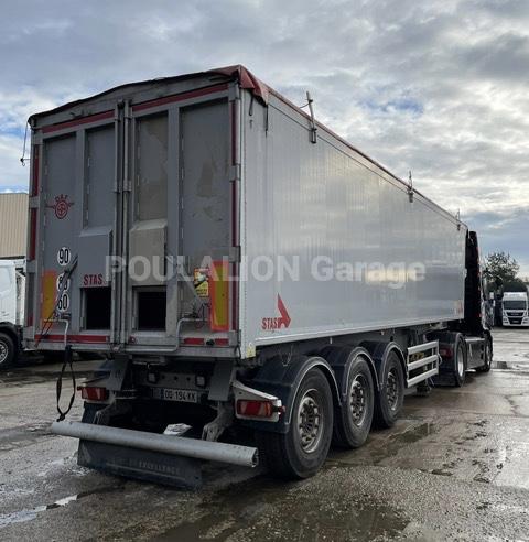 Semi-remorque Stas S300CX CEREALIERE 52m3 Benne Benne arrière