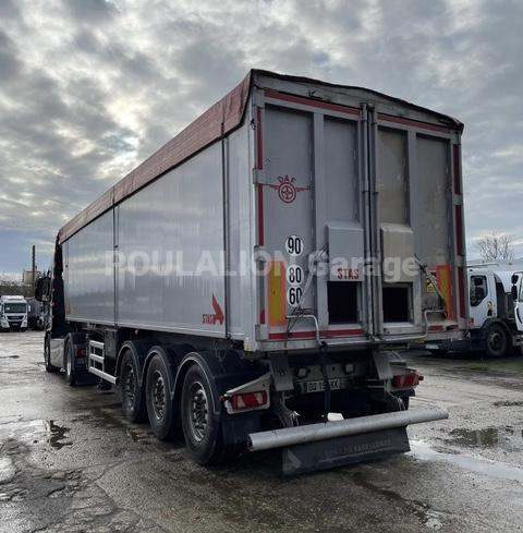 Semi-remorque Stas S300CX CEREALIERE 52m3 Benne Benne arrière