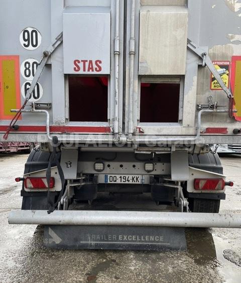 Semi-remorque Stas S300CX CEREALIERE 52m3 Benne Benne arrière