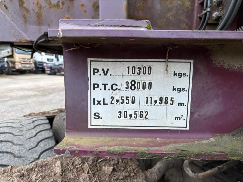 Naczepa Trax 62m3 3 essieux