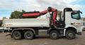 Camion Mercedes GRUE PALFINGER PK 22002-EH B 3248 KN-CHNT Benne Bi-benne