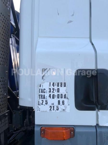 Camion DAF CF 85.360 bâche Benne Bi-benne