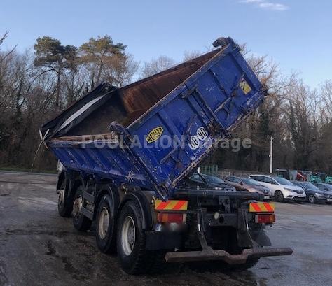 Camion DAF CF 85.360 bâche Benne Bi-benne