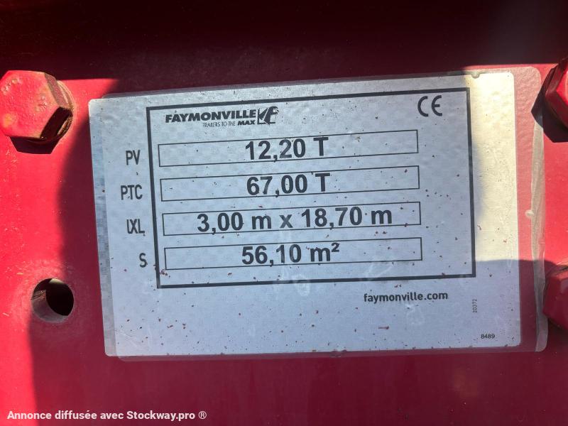 Photo Faymonville plateau extensible 4 essieux, rampes électriques image 17/18