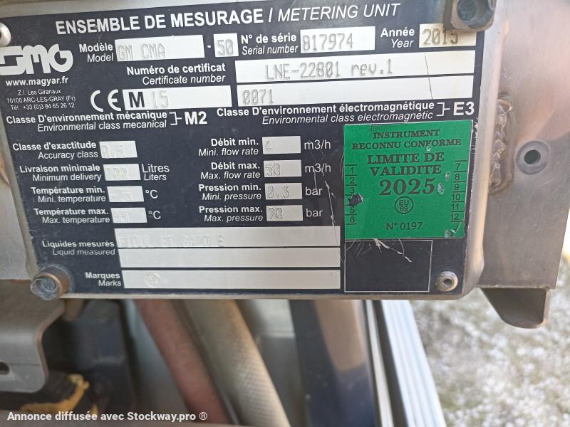Photo Renault D 16.250 MED CITERNE MAGYAR 10500L, 4 CPTS image 14/22