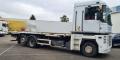 Camion Renault MAGNUM 480 DXL PORTE CONTAINER ESSIEU RELEVABLE Plateau