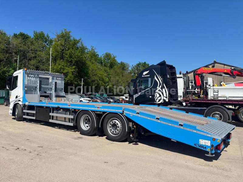 Camion DAF XD 450 FAN 6X2 PTE ENG. CVIM TEPEMATIC 14T Plateau