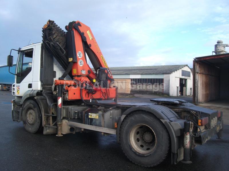 Tracteur Iveco PR SRREM GRUE PALFINGER PK 23002