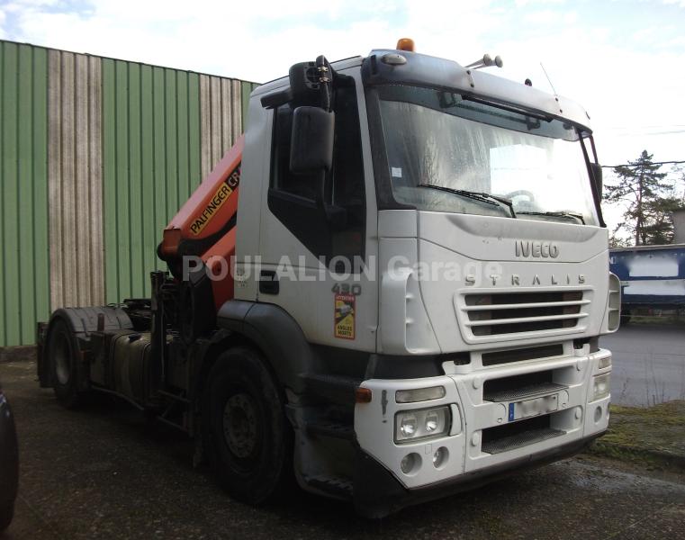 Tracteur Iveco PR SRREM GRUE PALFINGER PK 23002