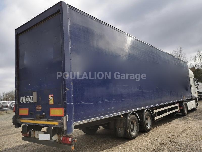 Semi-remorque Fruehauf 2 essieux Fourgon