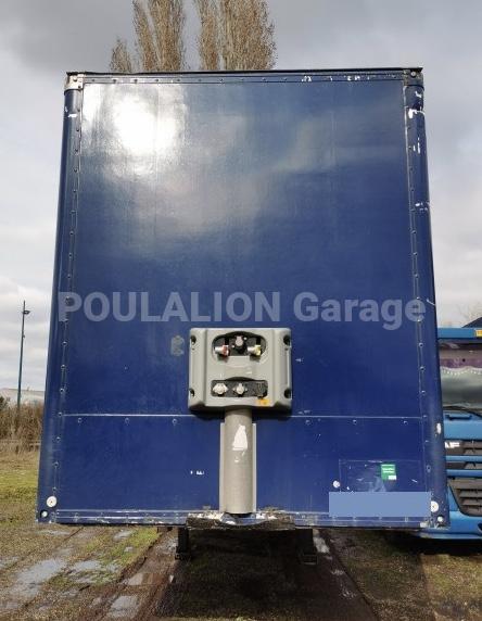 Semi-remorque Fruehauf 2 essieux Fourgon