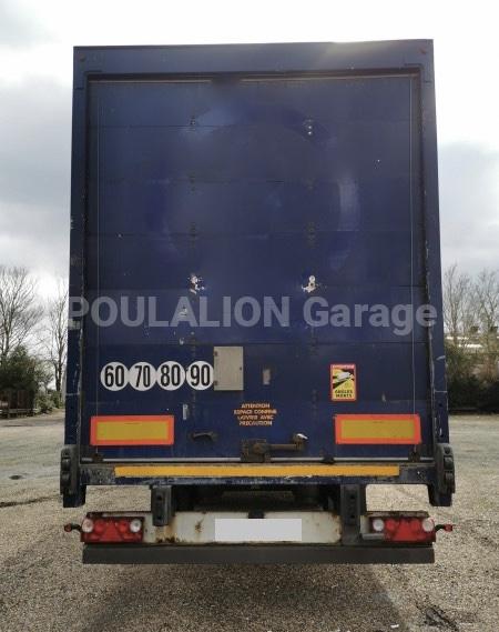 Semi-remorque Fruehauf 2 essieux Fourgon