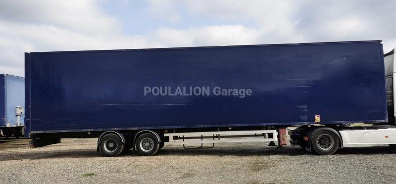 Semi-remorque Fruehauf 2 essieux Fourgon