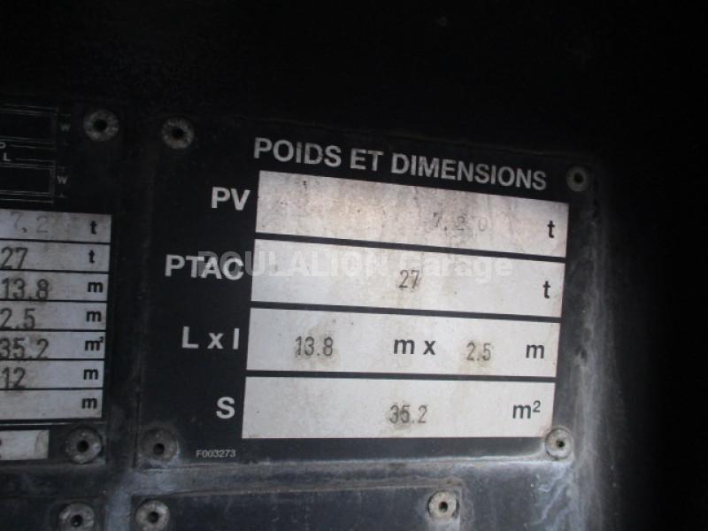 Semi-remorque Fruehauf 2 ESSIEUX Fourgon