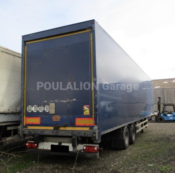 Semi-remorque Fruehauf 2 essieux Fourgon