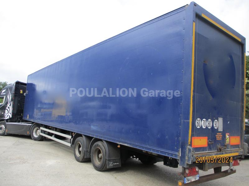 Semi-remorque Lecitrailer 2 essieux Fourgon