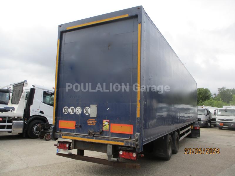Semi-remorque Lecitrailer 2 essieux Fourgon