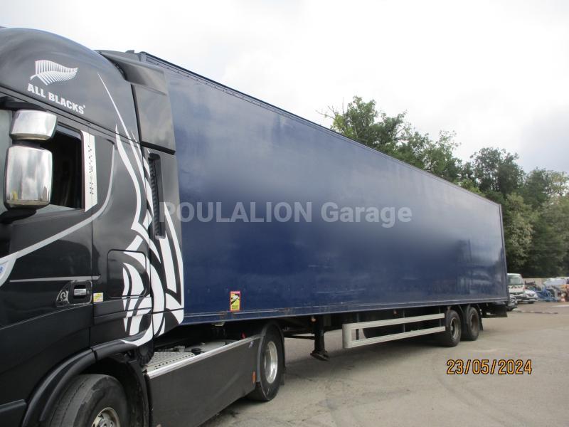 Semi-remorque Lecitrailer 2 essieux Fourgon