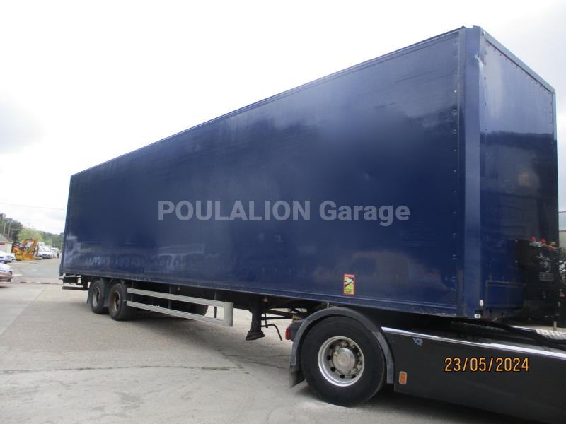 Semi-remorque Lecitrailer 2 essieux Fourgon