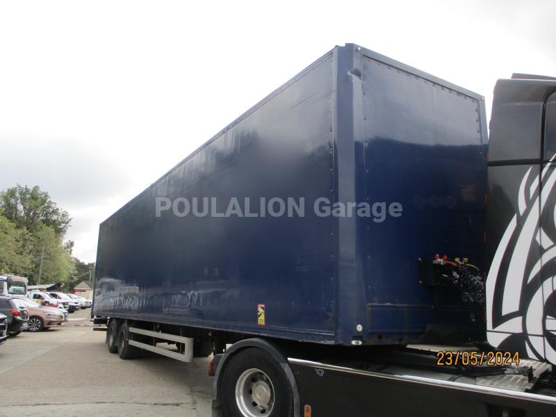 Semi-remorque Lecitrailer 2 essieux Fourgon