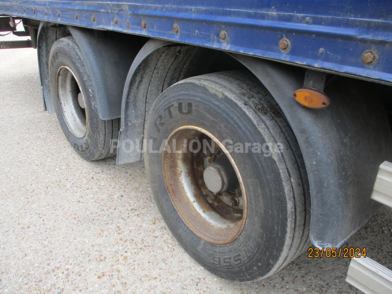 Semi-remorque Lecitrailer 2 essieux Fourgon