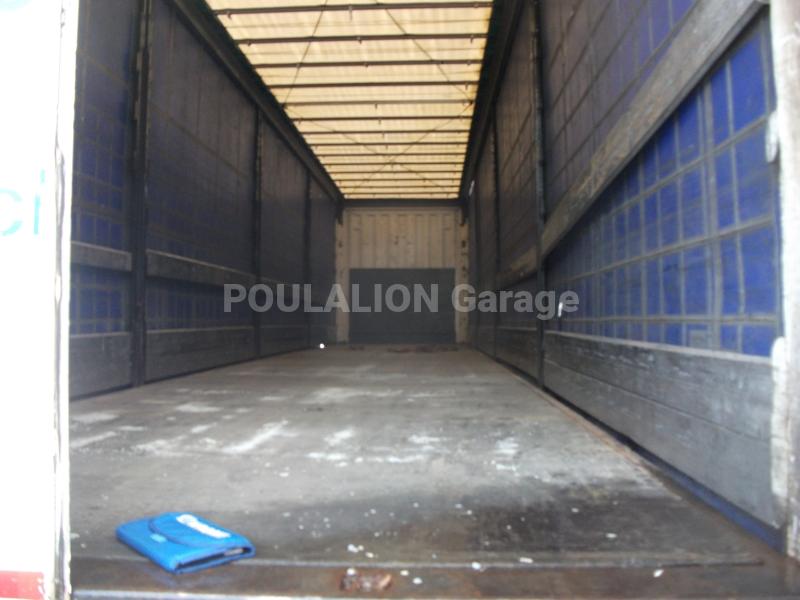 Semi-remorque Krone hayon élévateir Dhollandia Rideaux coulissants PLSC