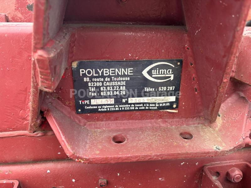 Camion Mercedes 1726 Polybenne