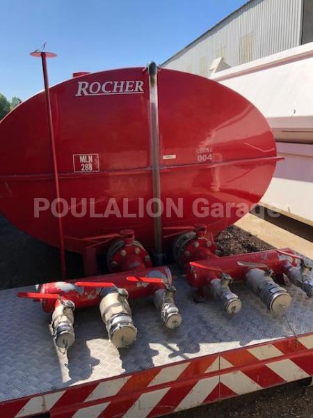 Équipements PL ROCHER CELLULE GECGC 10000L berce classe 2 amovible Carrosserie Citerne