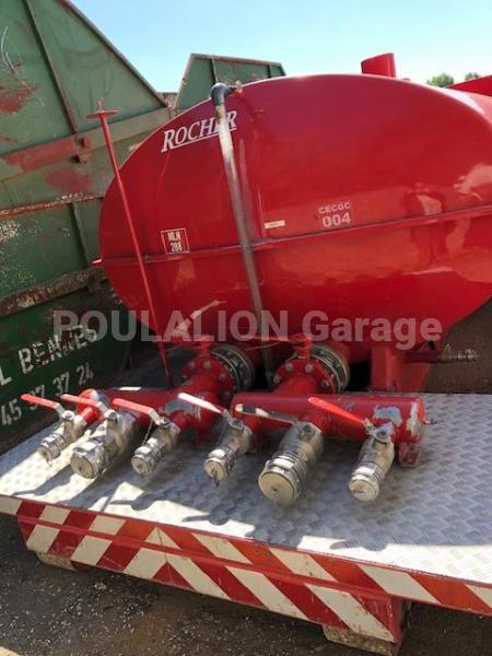 Équipements PL ROCHER CELLULE GECGC 10000L berce classe 2 amovible Carrosserie Citerne