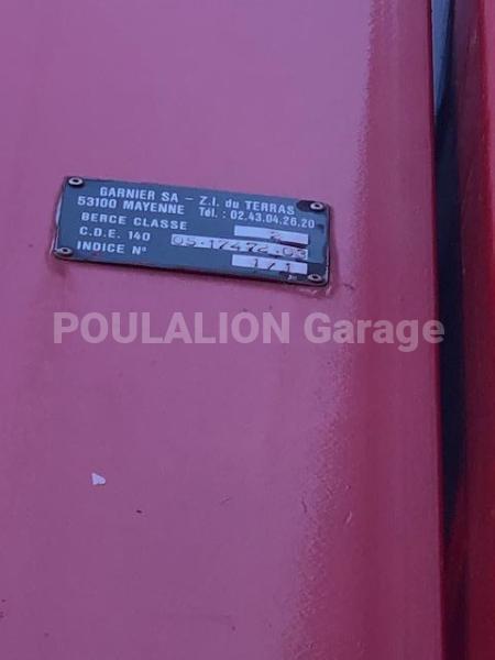Équipements PL ROCHER CELLULE  CECGC  10000L berce classe 2 amovible Carrosserie Citerne