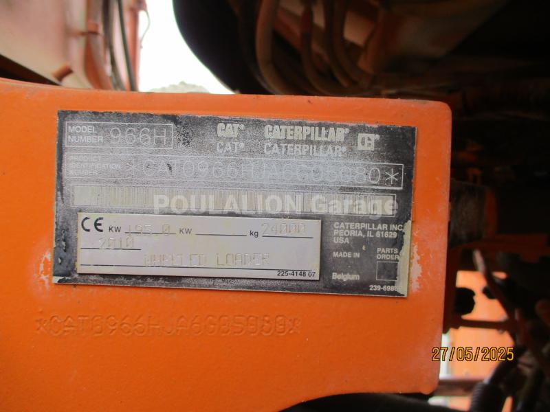 Chargeuse Caterpillar 966H Chargeuse sur pneus