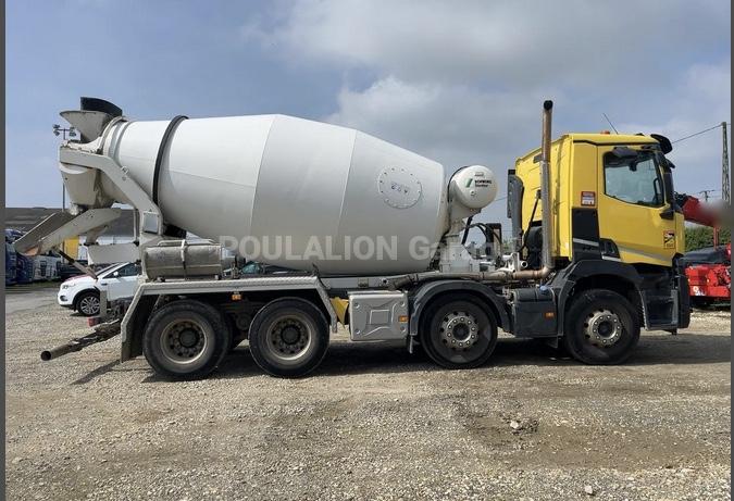 Camion Renault C430 8X4 XLOAD TOUPIE BETON STETTER AM9 Malaxeur toupie