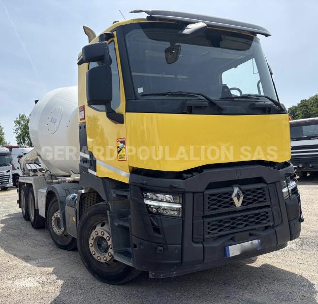 Camion Renault C430 8X4 XLOAD TOUPIE BETON STETTER AM9 Malaxeur toupie