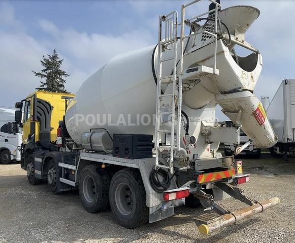 Camion Renault C430 8X4 XLOAD TOUPIE BETON STETTER AM9 Malaxeur toupie