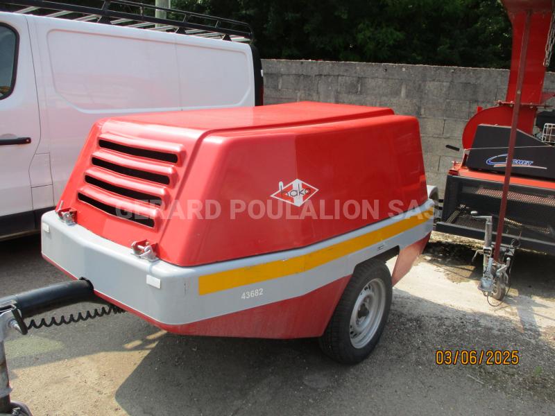 Remorque Verem MOTO POMPE 303 HEURES Véhicules spéciaux Pompiers
